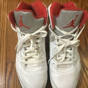 Size 9.5 - Jordan 5 Retro Mid Fire Red